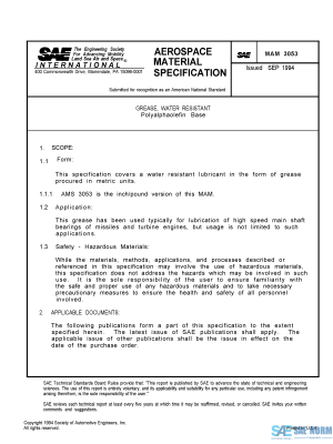 SAE MAM 3053 Series PDF