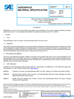 SAE AMS 5674 Series PDF