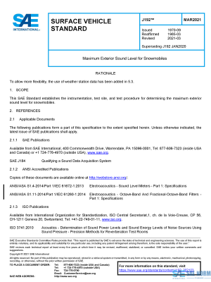 SAE J 192 Series PDF