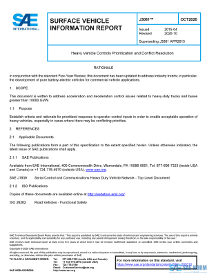 SAE J 3081 Series PDF