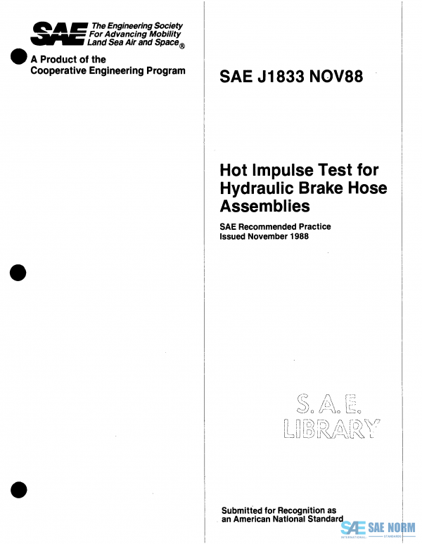 SAE J 1833 Series PDF