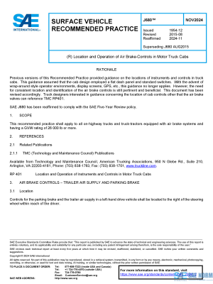 SAE J 680 Series PDF