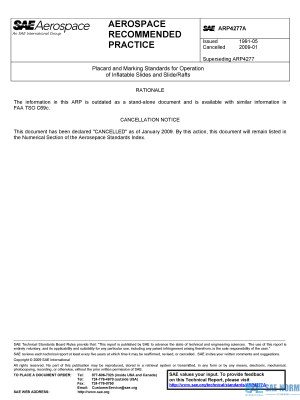 SAE ARP 4277 Series PDF