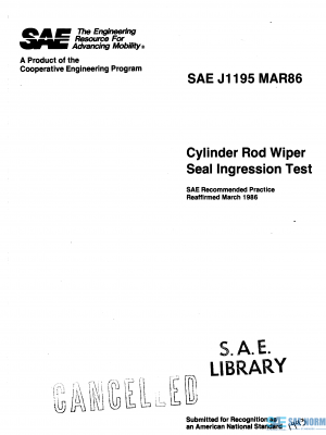 SAE J 1195 Series PDF