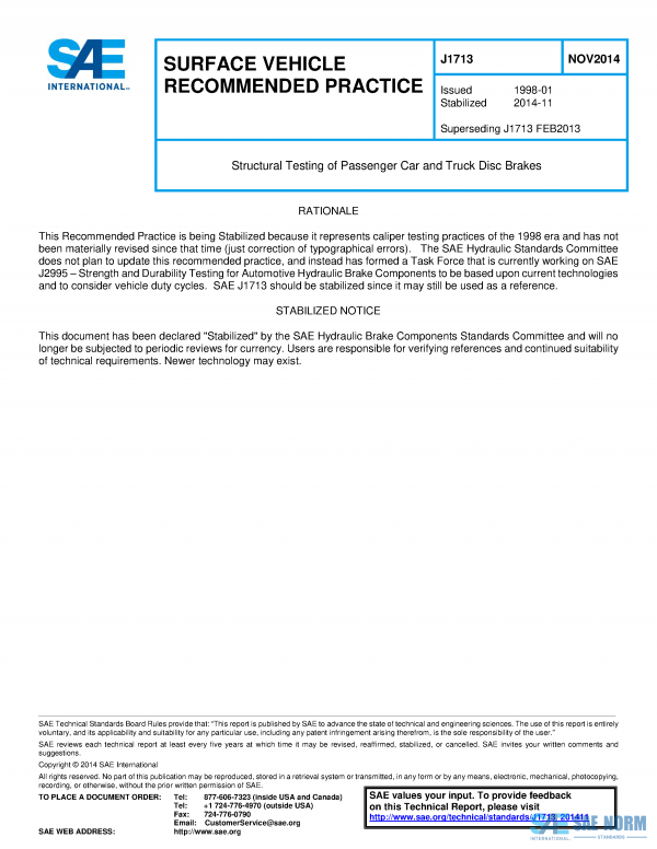 SAE J 1713 Series PDF