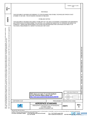 SAE AS 870 Series PDF
