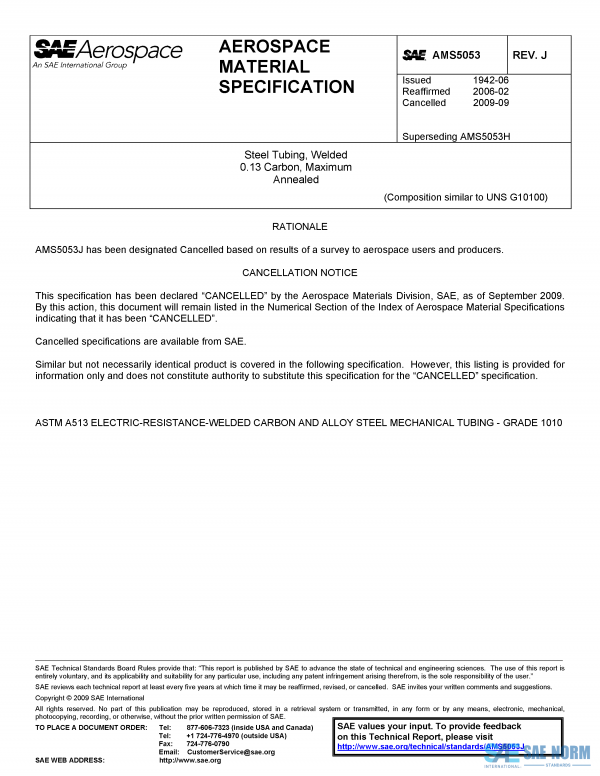 SAE AMS 5053 Series PDF