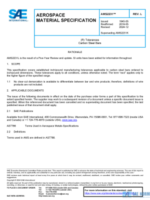 SAE AMS 2231 Series PDF