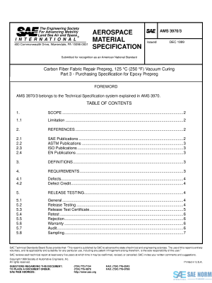 SAE AMS 3970/3 Series PDF