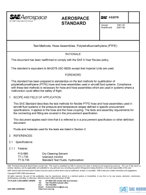 SAE AS 2078 Series PDF