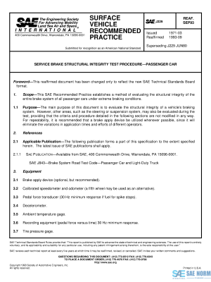 SAE J 229 Series PDF