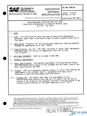 SAE AMS 3906/3 Series PDF