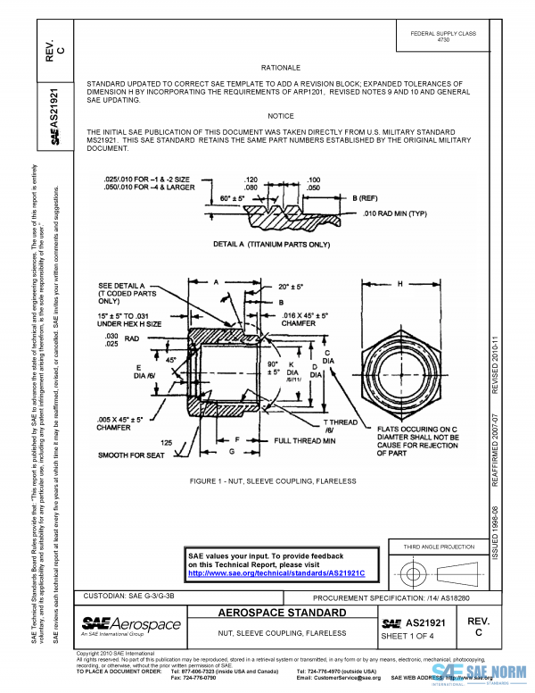 SAE AS 21921 Series PDF