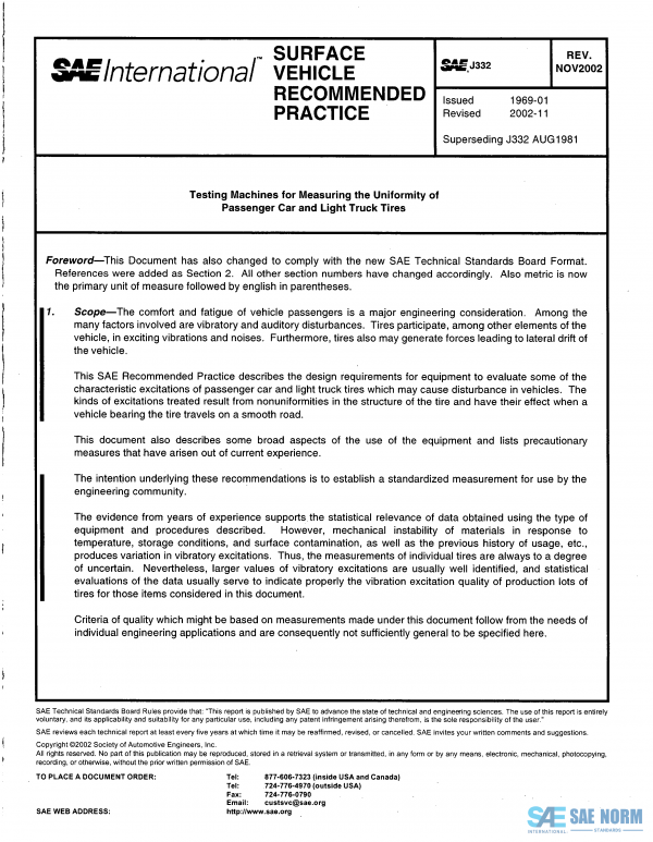 SAE J 332 Series PDF