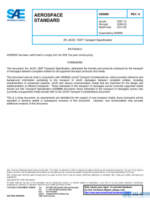 SAE AS 5669 Series PDF