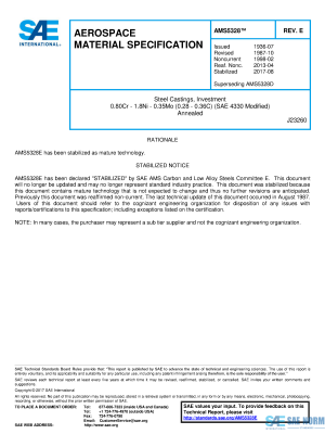 SAE AMS 5328 Series PDF