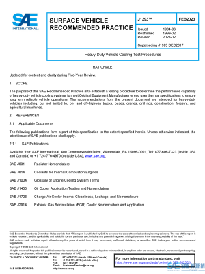 SAE J 1393 Series PDF