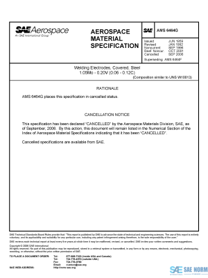 SAE AMS 6464 Series PDF