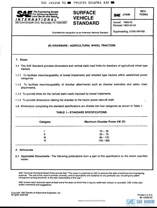 SAE J 1548 Series PDF