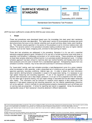 SAE J 2575 Series PDF