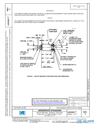 SAE AS 33201 Series PDF