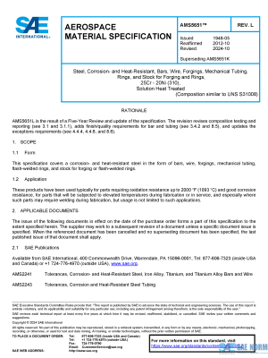 SAE AMS 5651 Series PDF