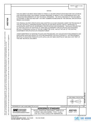 SAE AS 27429 Series PDF