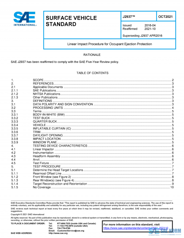 SAE J 2937 Series PDF
