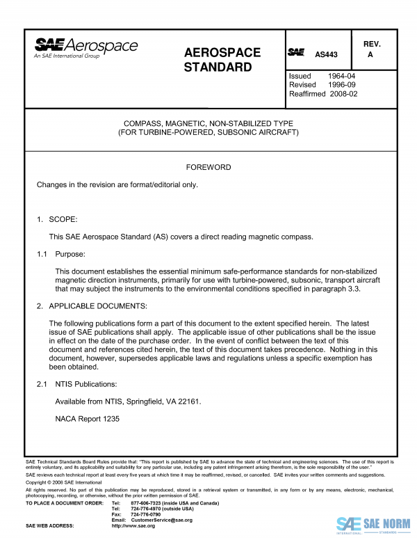 SAE AS 443 Series PDF