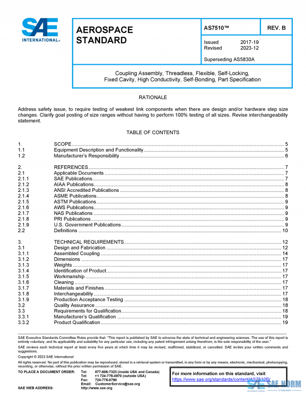 SAE AS 7510 Series PDF