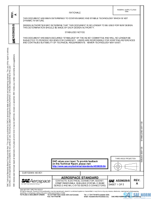 SAE AS 39029/8 Series PDF