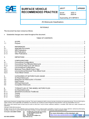 SAE J 213 Series PDF