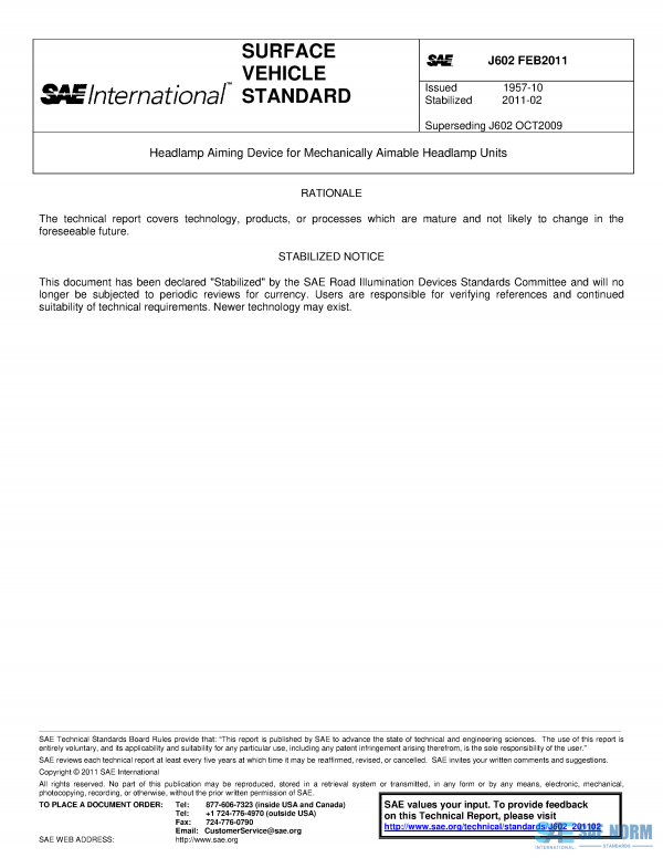 SAE J 602 Series PDF