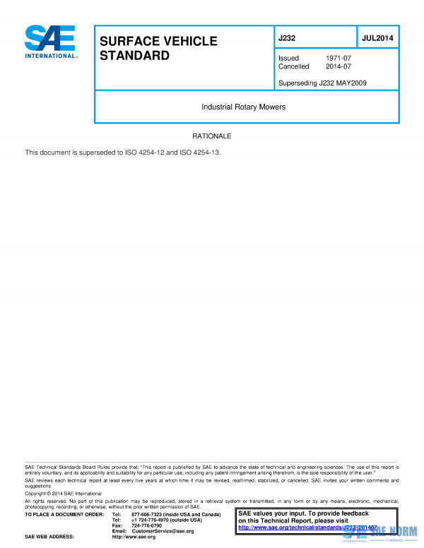 SAE J 232 Series PDF