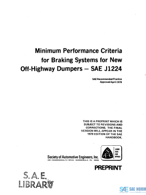 SAE J 1224 Series PDF