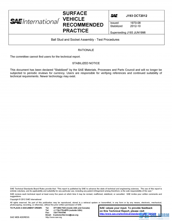 SAE J 193 Series PDF