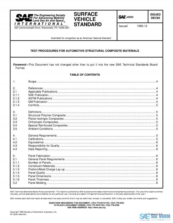 SAE J 2253 Series PDF
