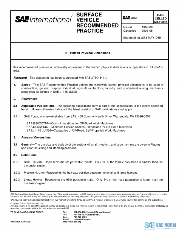 SAE J 833 Series PDF