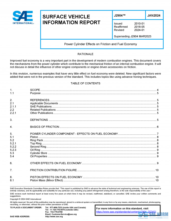 SAE J 2904 Series PDF
