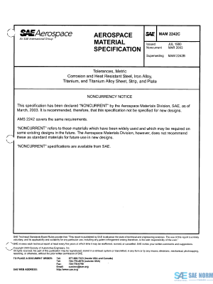 SAE MAM 2242 Series PDF