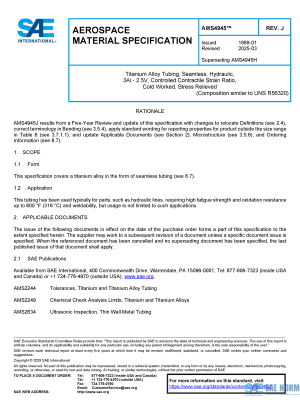 SAE AMS 4945 Series PDF