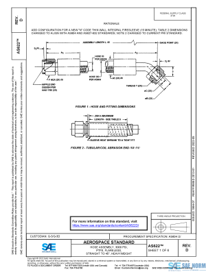 SAE AS 622 Series PDF