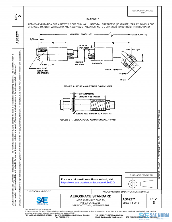 SAE AS 622 Series PDF