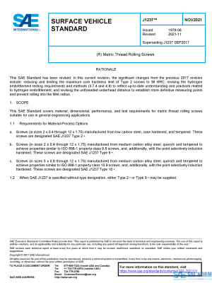 SAE J 1237 Series PDF
