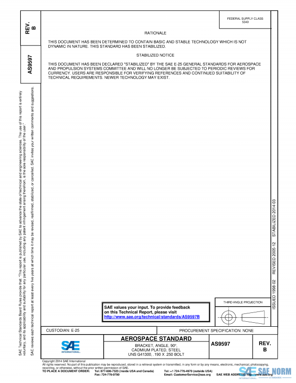 SAE AS 9597 Series PDF