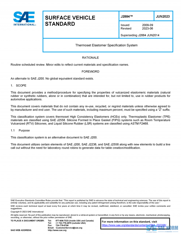 SAE J 2884 Series PDF