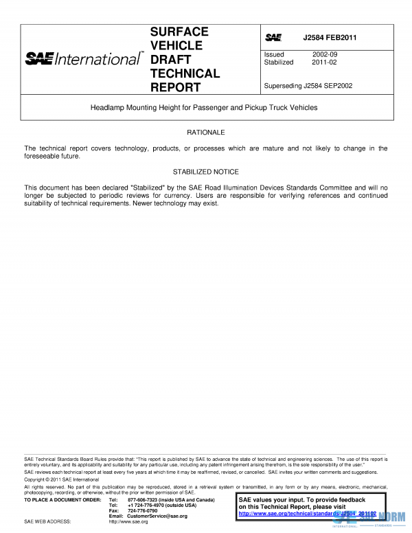 SAE J 2584 Series PDF