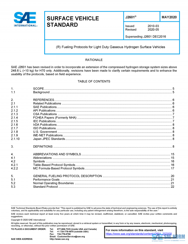 SAE J 2601 Series PDF