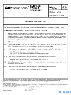 SAE J 741 Series PDF