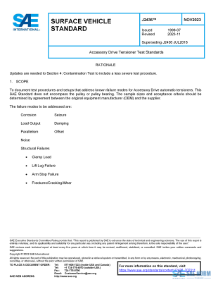 SAE J 2436 Series PDF